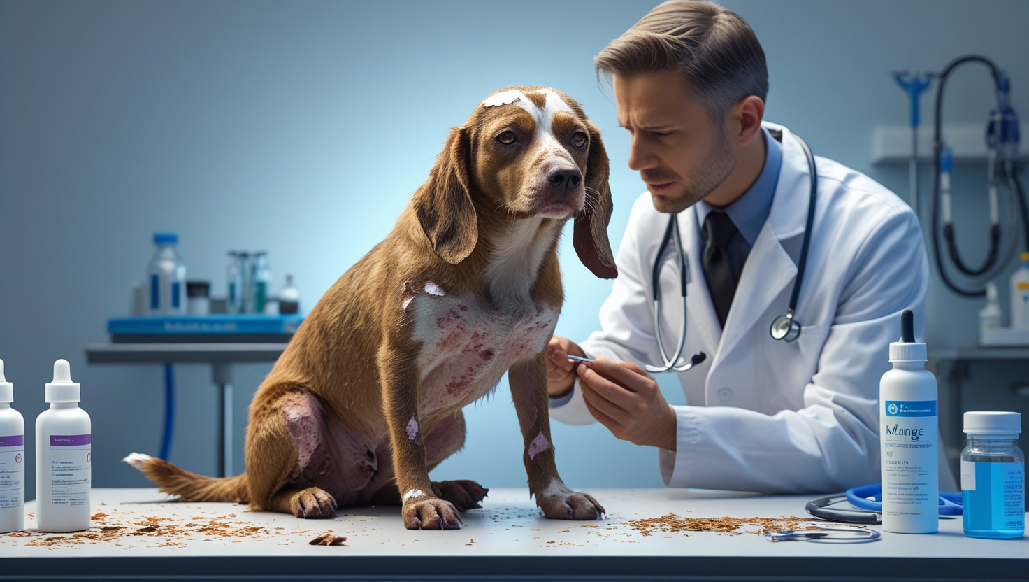 How Does a Dog Look Like with Mange? Symptoms, Causes and Vet-Corrected Solutions